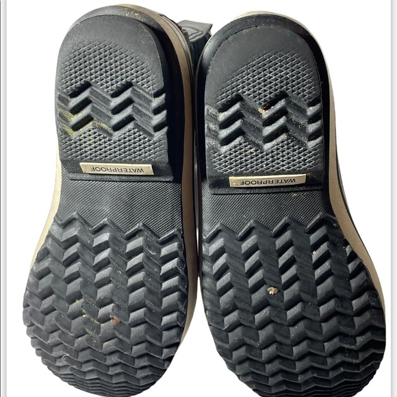 Sorel Black Winter Boots Size 5 - Picture 6 of 10